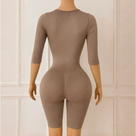 Faja de Cuerpo Completo sin Costura ideal para cada ocasión(Media Compresión).