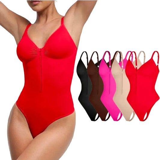 Bodysuit sin costuras (premium) con soporte para el pecho y correas ajustables..Ajuste perfecto 👌