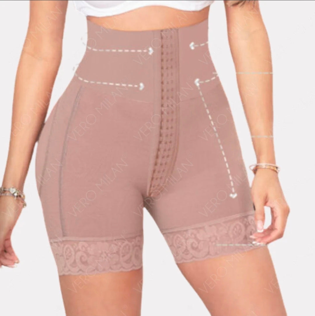 Short invisible moldeador sin costuras efecto Push-Up, Cintura alta.