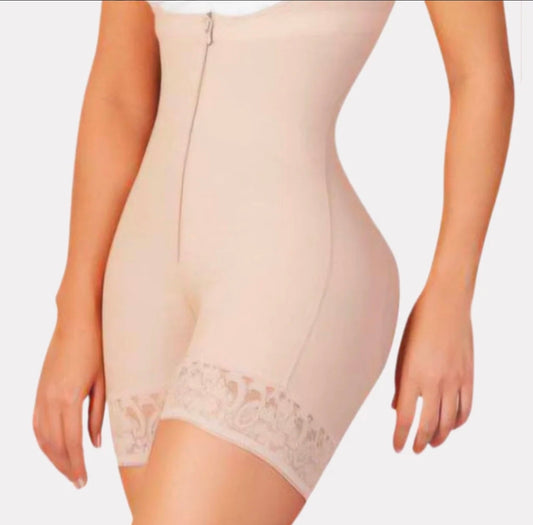 Faja 100% Colombiana sin Costura en área de los glúteos con Diseño Push-Up, Apertura Intima(Alta Compresión).