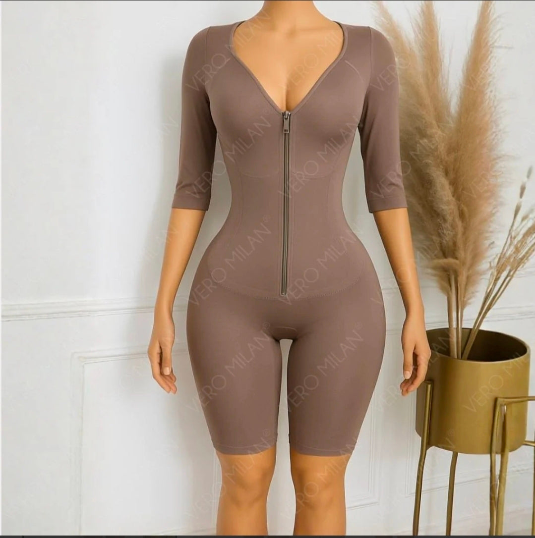 Faja de Cuerpo Completo sin Costura ideal para cada ocasión(Media Compresión).