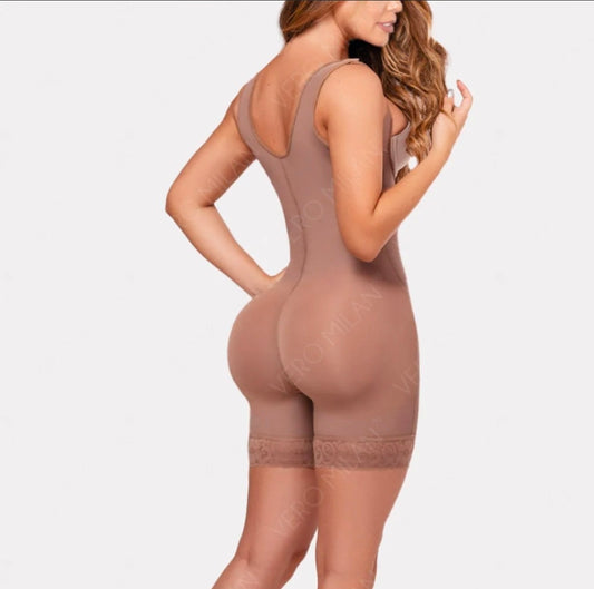 Faja Reloj de Arena Invisible de Alta Compresión,Sin costuras en el área de los glúteos.