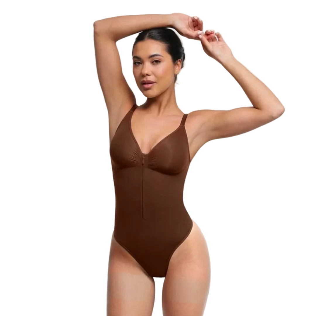 Bodysuit  sin costuras (premium) con soporte para el pecho y correas ajustables..Ajuste perfecto 👌