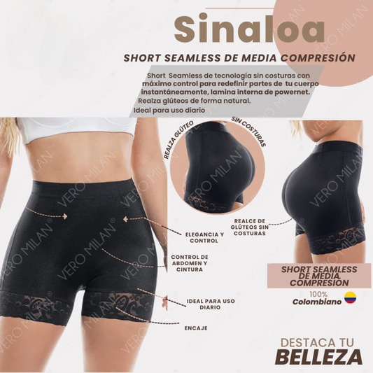 Short Body TULUM y Sinaloa Comodidad ajustable para uso diario.